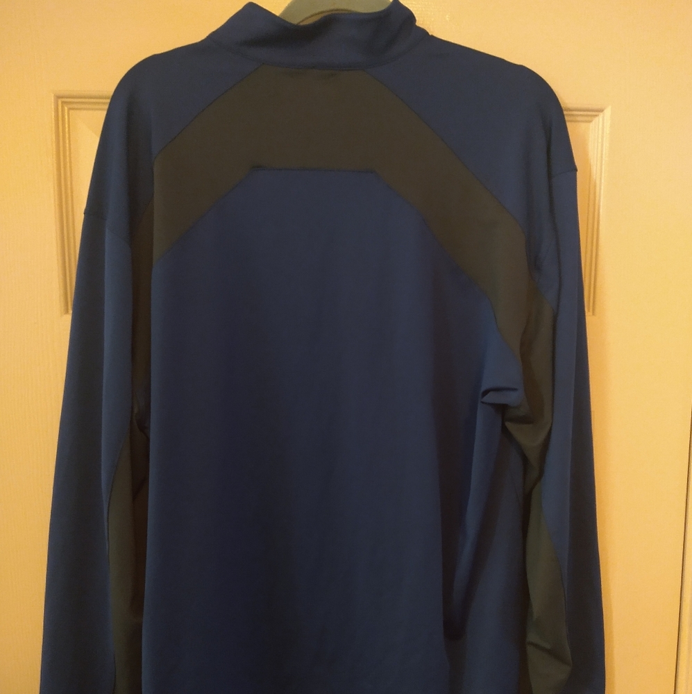 Nike Golf Fit Dry Quarter Zip Pullover Long Sleeve Pullover Men's sz Large - Picture 3 of 6